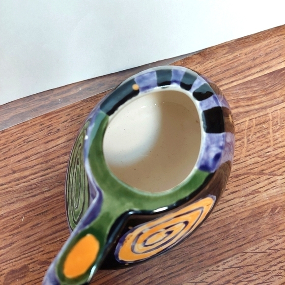 Vintage Joe Funk Funky Art Deco Handmade Ceramic Mug or Succulent Planter - Picture 4 of 8